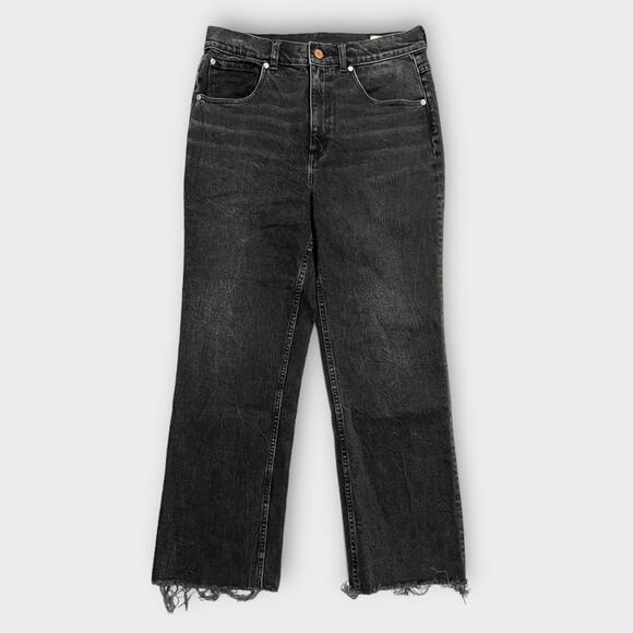 La Vie Rebecca Taylor Raw Hem Straight Leg Jeans Size 30 - Picture 1 of 6